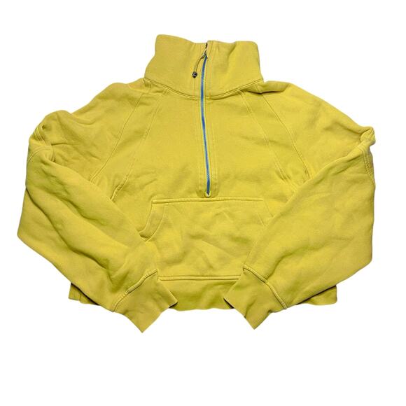 Lululemon Scuba Oversized Funnel Neck Half Zip Soleil Size XS/S - Picture 1 of 3